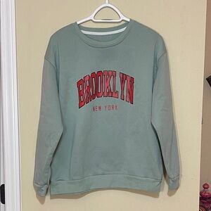 Brooklyn New York Women’s Green Sweater